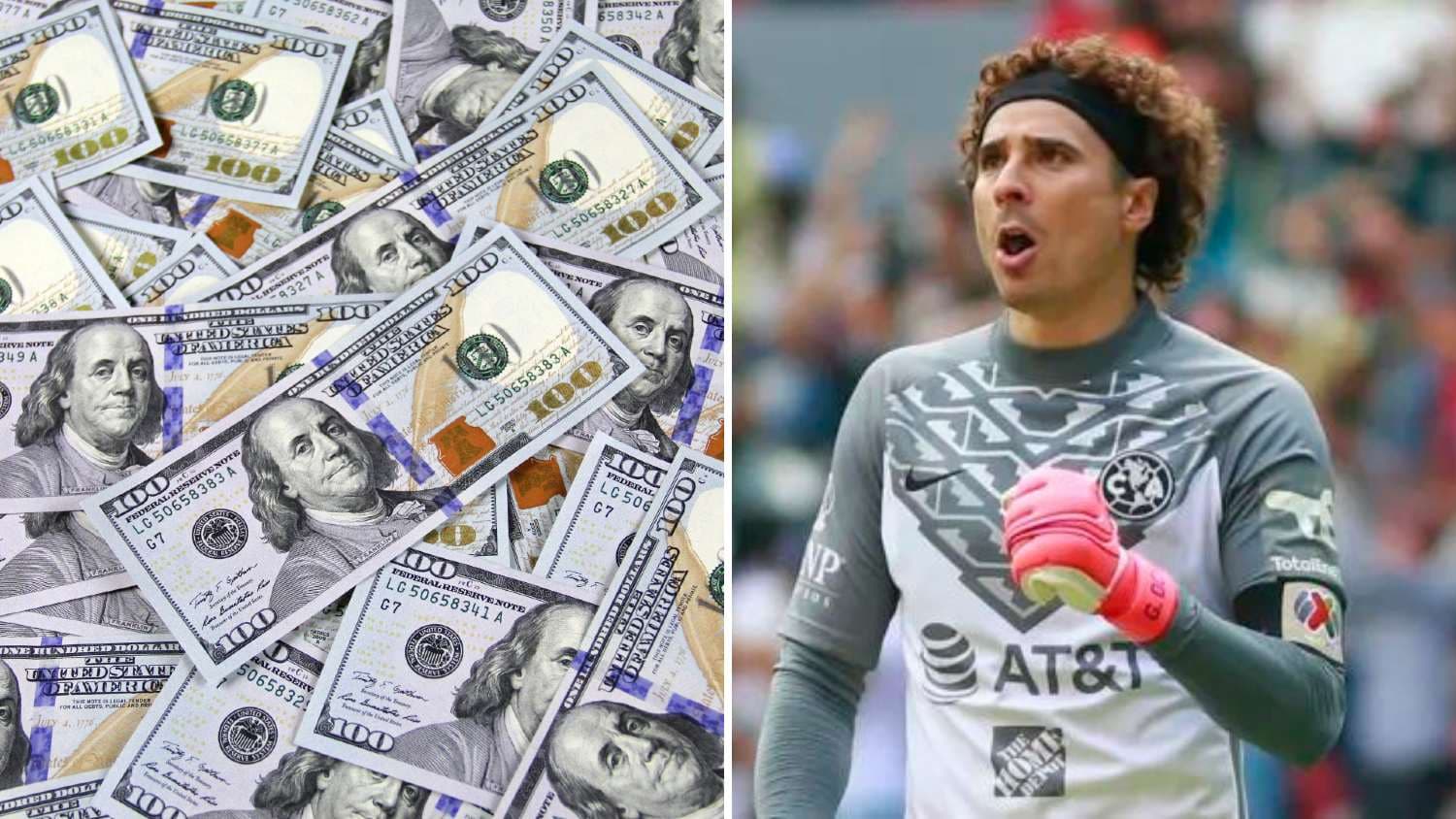 Guillermo Ochoa gana 4,5 MDD por temporada en el América, pero para dejar a las Águilas por la MLS consideraría un sueldo superior a este.