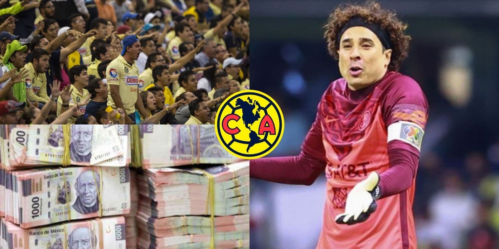 Guillermo Ochoa va a renovar con América por 90 millones de pesos al año tras hacer el ridículo en las semifinales.