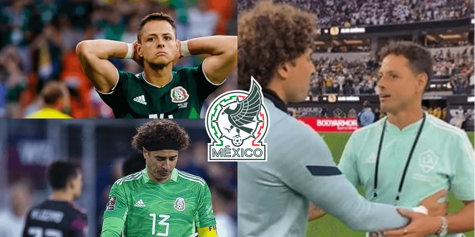Guillermo Ochoa y Chicharito Hernández se reencontraron en los Ángeles después de los problemas en el Tri