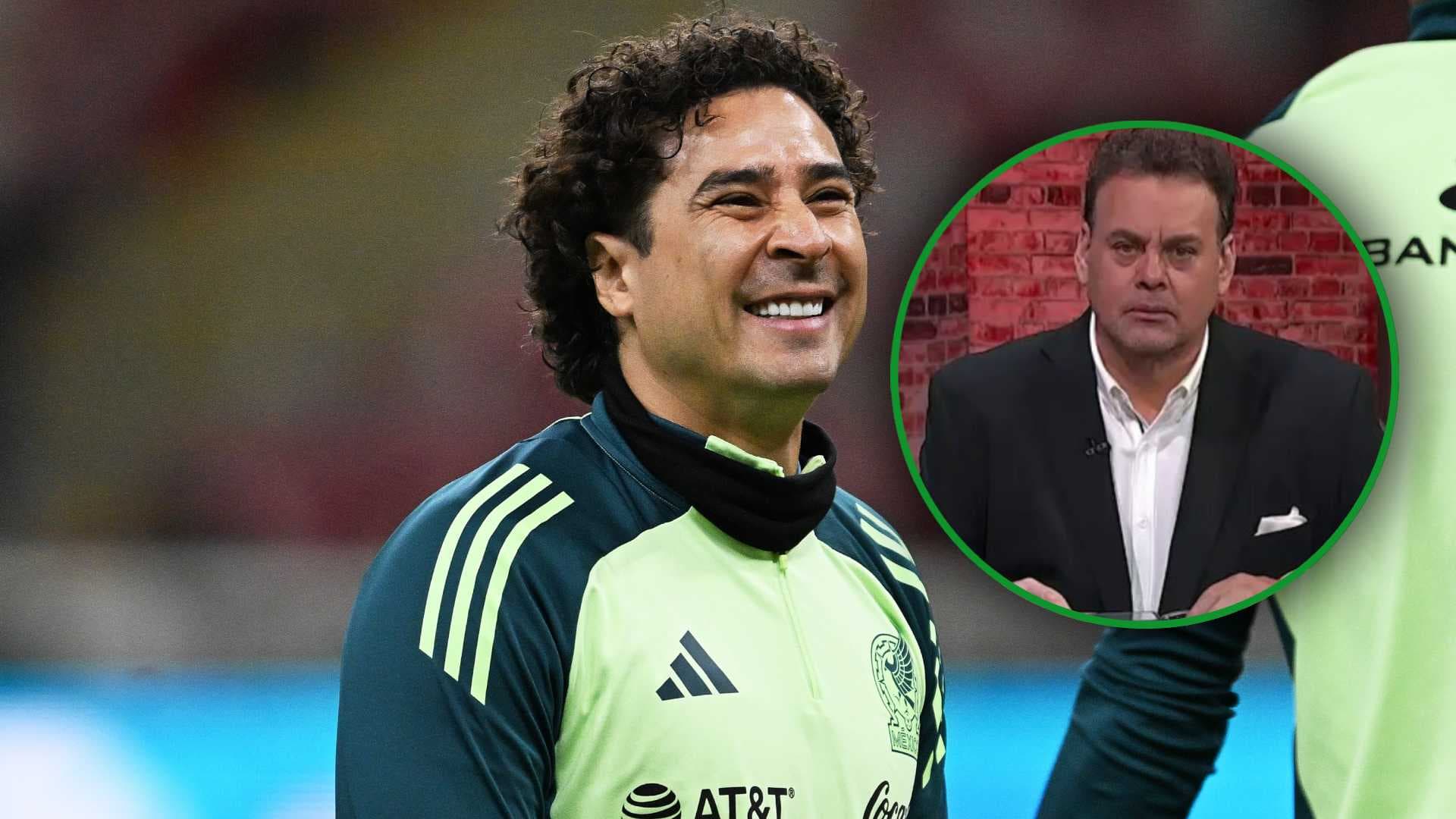 Guillermo Ochoa y David Faitelson