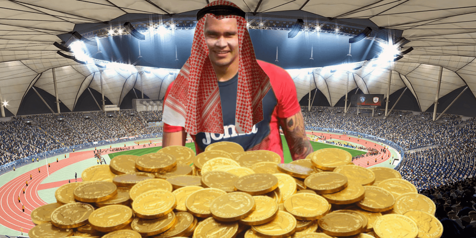 Gullit Peña ganaba 3.5 millones de dólares al año en emiratos Árabes y el salario que podría tener tras su llegada al fútbol árabe