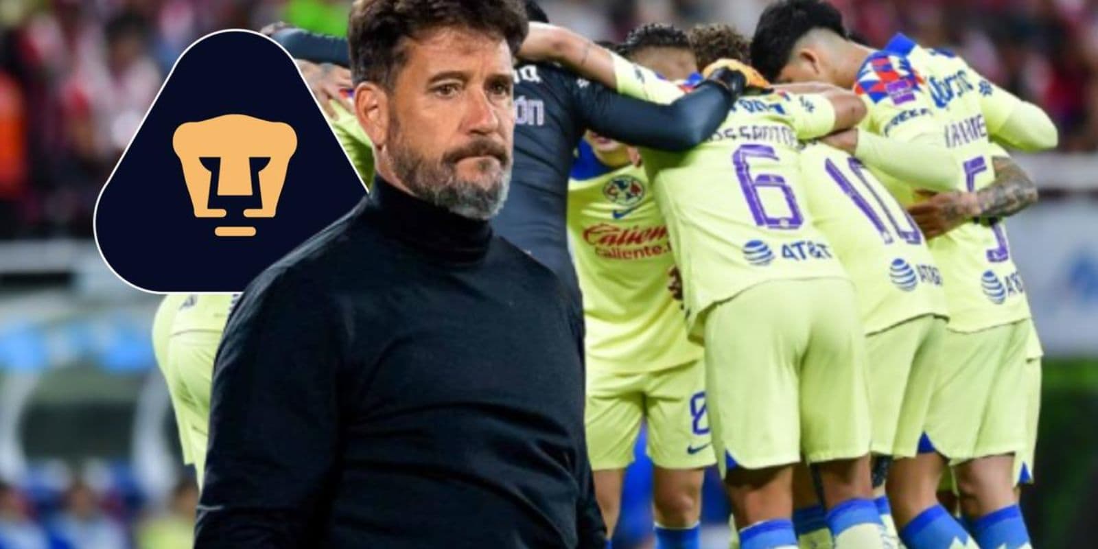 Gustavo Lema con Pumas / Foto: Azteca Deportes