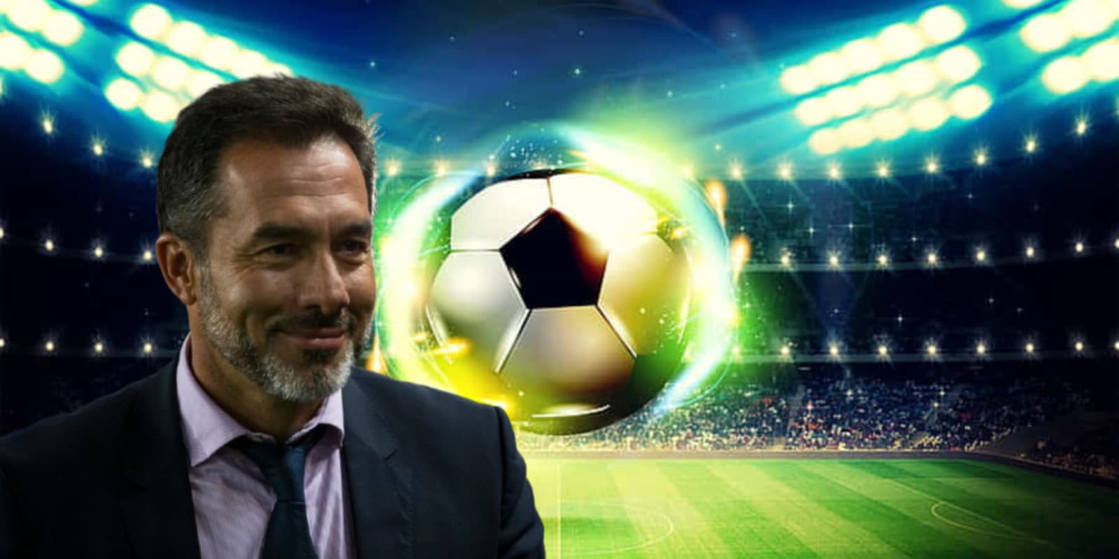 Gustavo Matosas junto a balón de fútbol / FOTO GETTY IMAGES