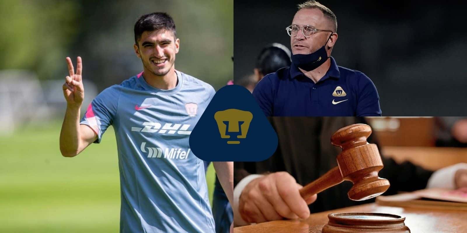 Gustavo Tuti Del Prete no esperaba encontrarse con este problema para poder jugar con Pumas.