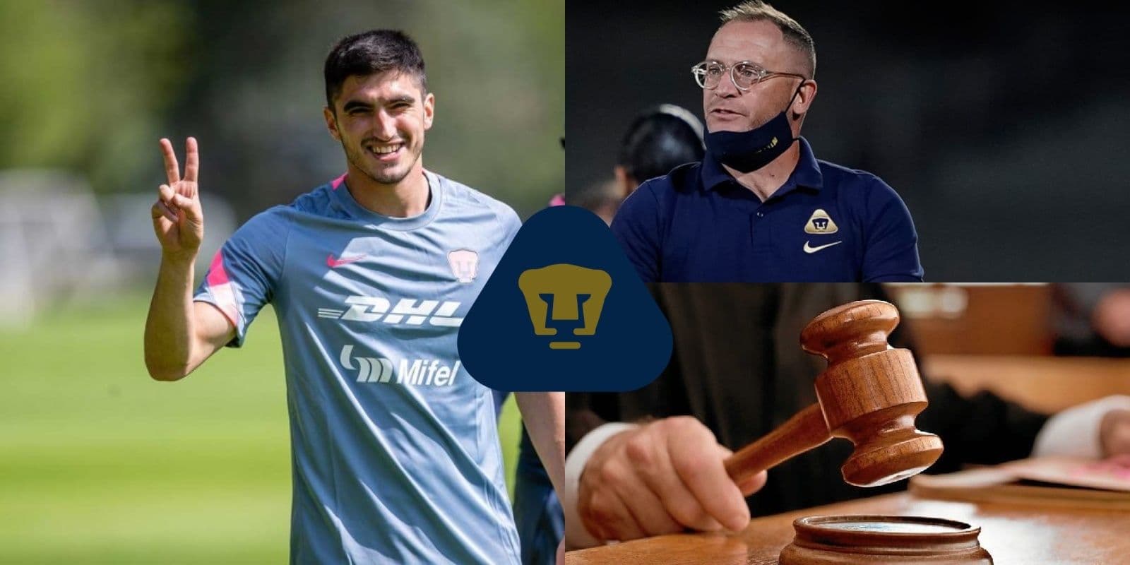 Gustavo Tuti Del Prete no esperaba encontrarse con este problema para poder jugar con Pumas.
