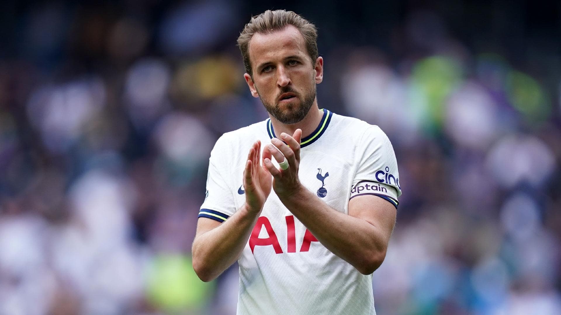 Harry Kane con la camiseta del Tottenham. (Foto: beIN Sports)