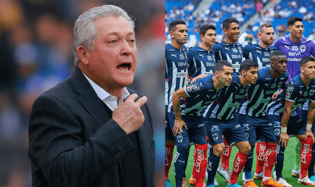 Hasta que entendió Víctor Manuel Vucetich pues sacó de la cancha a uno de los becados de Monterrey