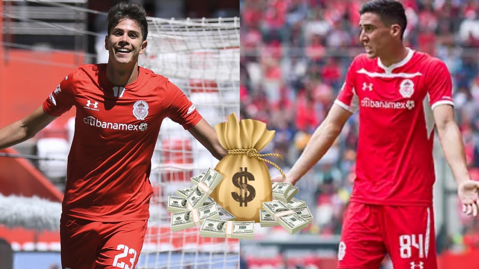 Hay una importante diferencia en el nivel de juego de los defensas de Toluca, pero mira cuánto cobra cada uno al mes y al año.