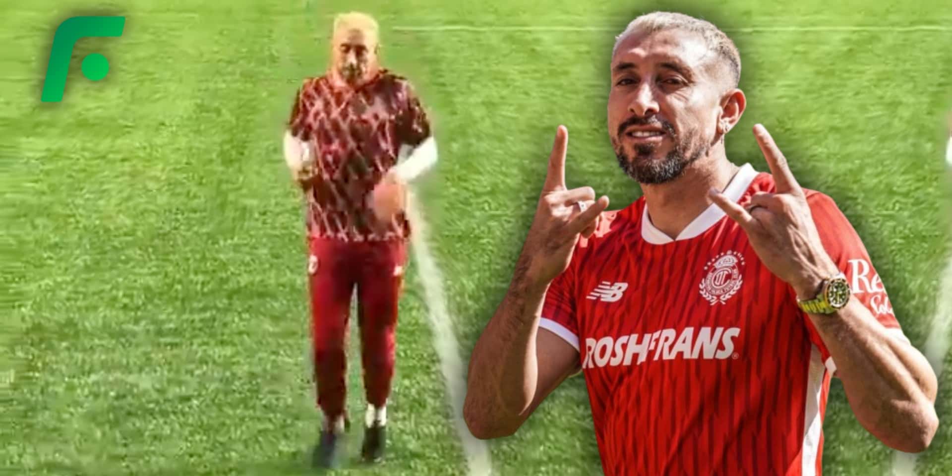 Héctor Herrera en Toluca (Fuente: MEXSPORT)