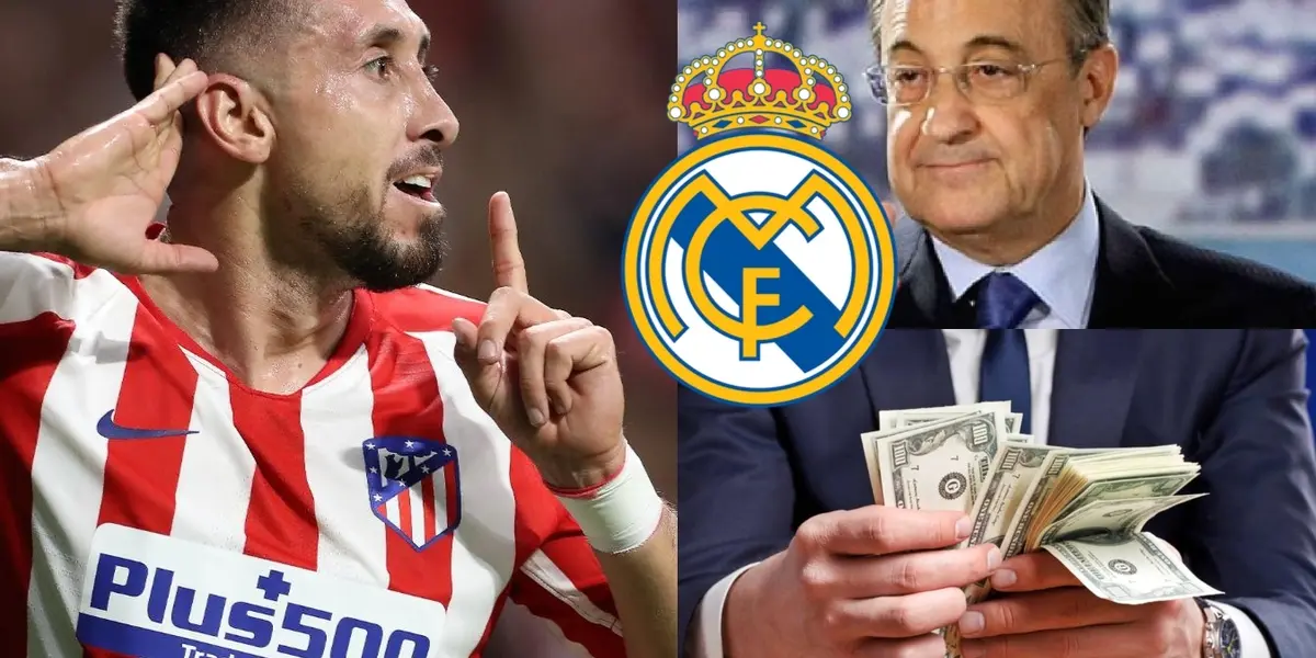 Héctor Herrera será puesto transferible en el Atlético de Madrid. Florentino Pérez busca un mediocentro y pagaría 60 millones de euros.