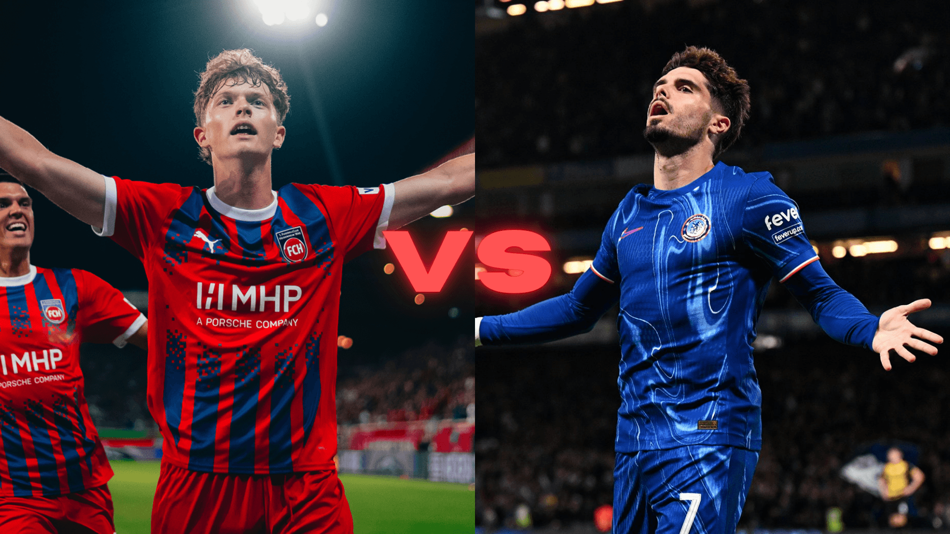 Heidenheim vs. Chelsea | Fotos: X oficiales de @FCH1846 y @ChelseaFC