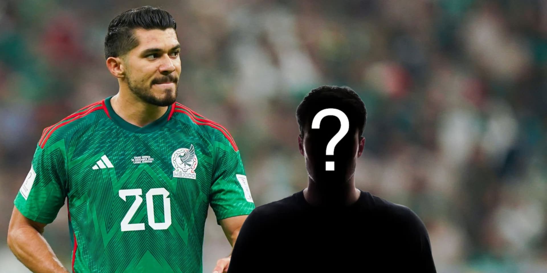 Henry Martín con la playera de la Selección Mexicana / Foto: MEXSPORT
