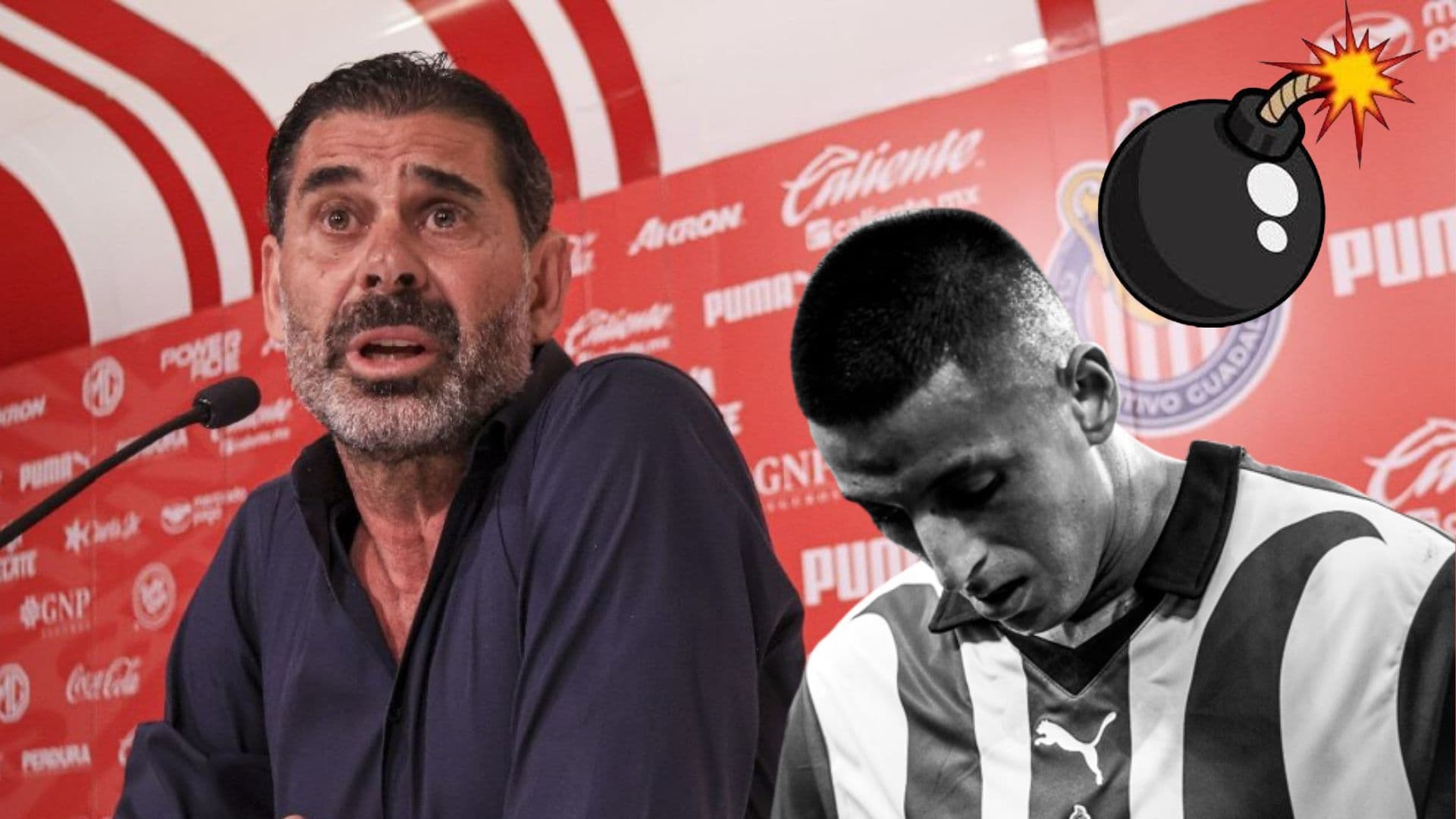Hierro en conferencia de prensa y el Piojo lamentándose