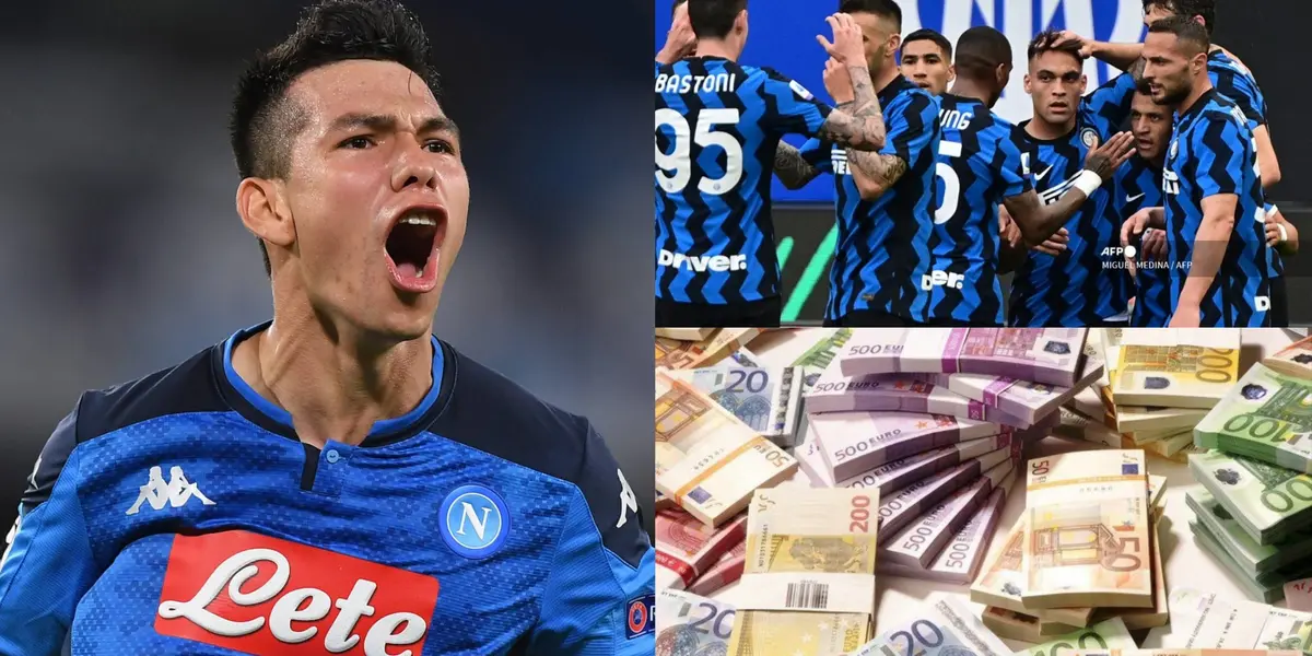 Hirving Lozano está en el radar del Inter de Milan, de acuerdo al informe de Calcio Mercatto. El Napoli pide 50 millones de euros por el pase. Napoli considera pedir un jugador a cambio. 
