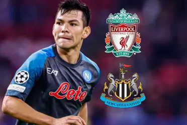 Hirving Lozano no se quedaría en Napoli, Newcastle lo quiere y pondría más dinero que Liverpool 
