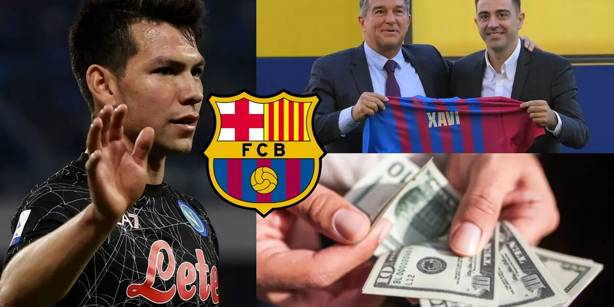 Hirving Lozano podría cambiar de equipo gracias a los 120 millones de euros que reuniría el FC Barcelona