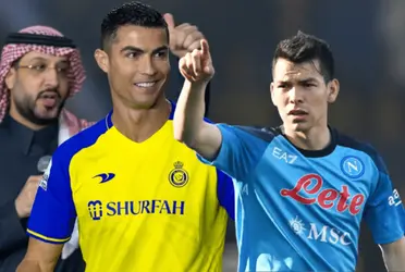 Hirving Lozano podría llegar al fútbol de Arabia y la diferencia del salario que ganaría a diferencia de Cristiano Ronaldo
