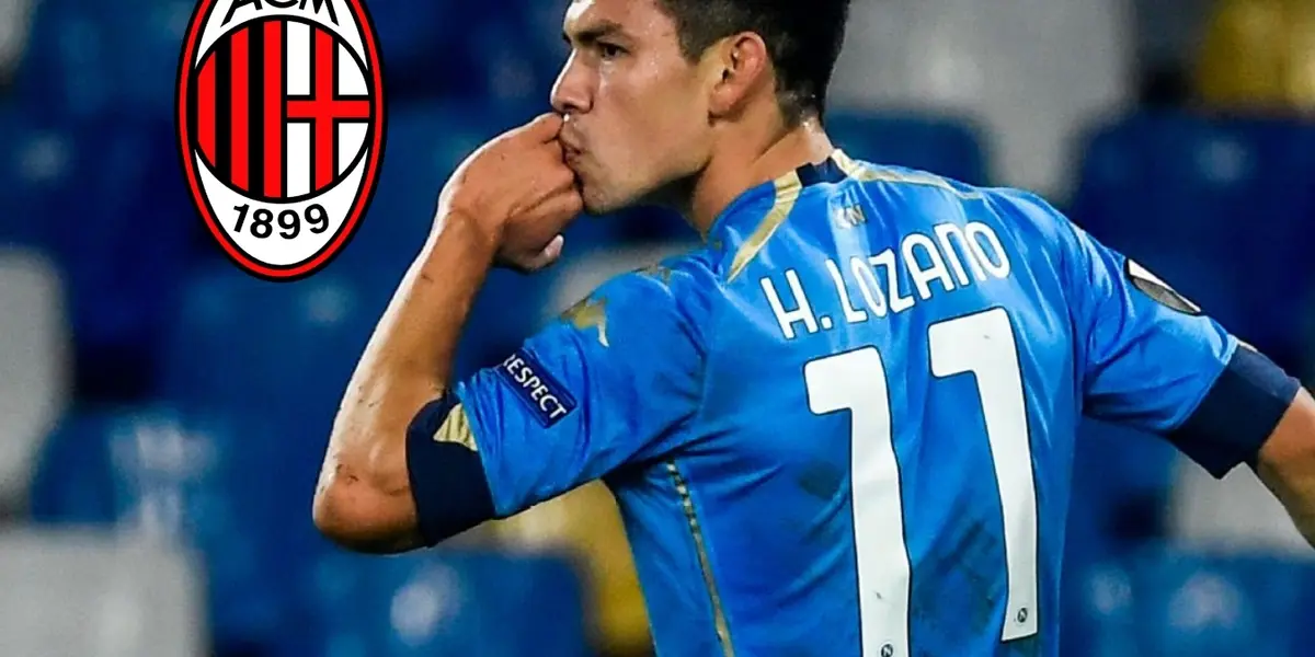 Hirving Lozano podría tener un cambio positivo en Italia, todo gracias al AC Milan.