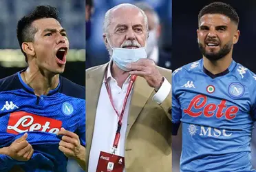 Hirving Lozano se ha convertido en un jugador fundamental para el Napoli y asó lo hace saber su presidente