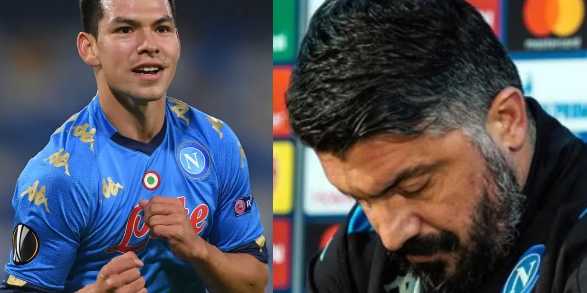 Hirving Lozano se ha dado los modos para seguir siendo figura en Napoli pero Gennaro Gattuso parece que se resiste a la idea por una razón
