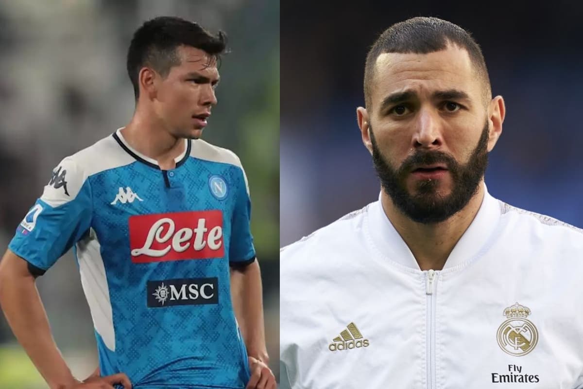 Hirving Lozano tenía la esperanza de salir en este mercado de pases del Napoli para un club TOP pero el egoísmo de Karim Benzema lo impediría.