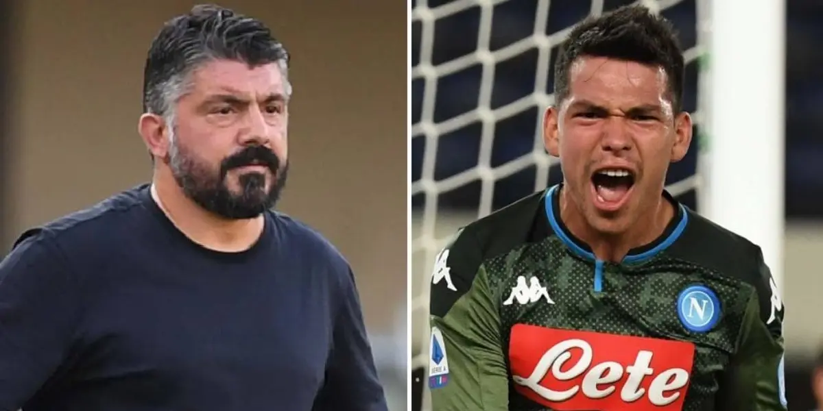 Hirving Lozano y Gennaro Gatusso tienen futuros distintos en Napoli y se va aclarando el futuro sobre quién abandonará el club italiano