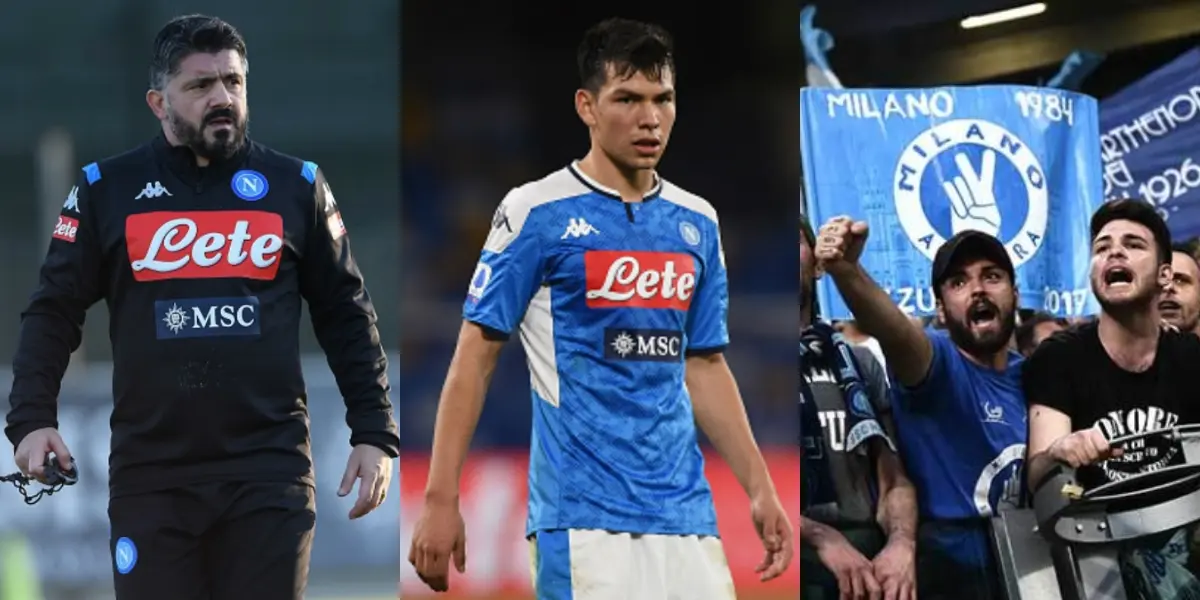 Hirving Lozano y Gennaro Gatusso tienen posibilidades para dejar Napoli y mira a quién respaldan los hinchas del club