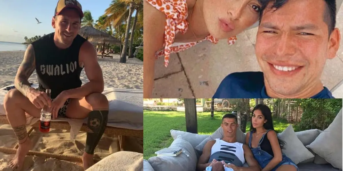 Hirving Lozano y la diferencia de lo que gasta Mientras Lionel Messi y Cristiano Ronaldo en sus vacaciones