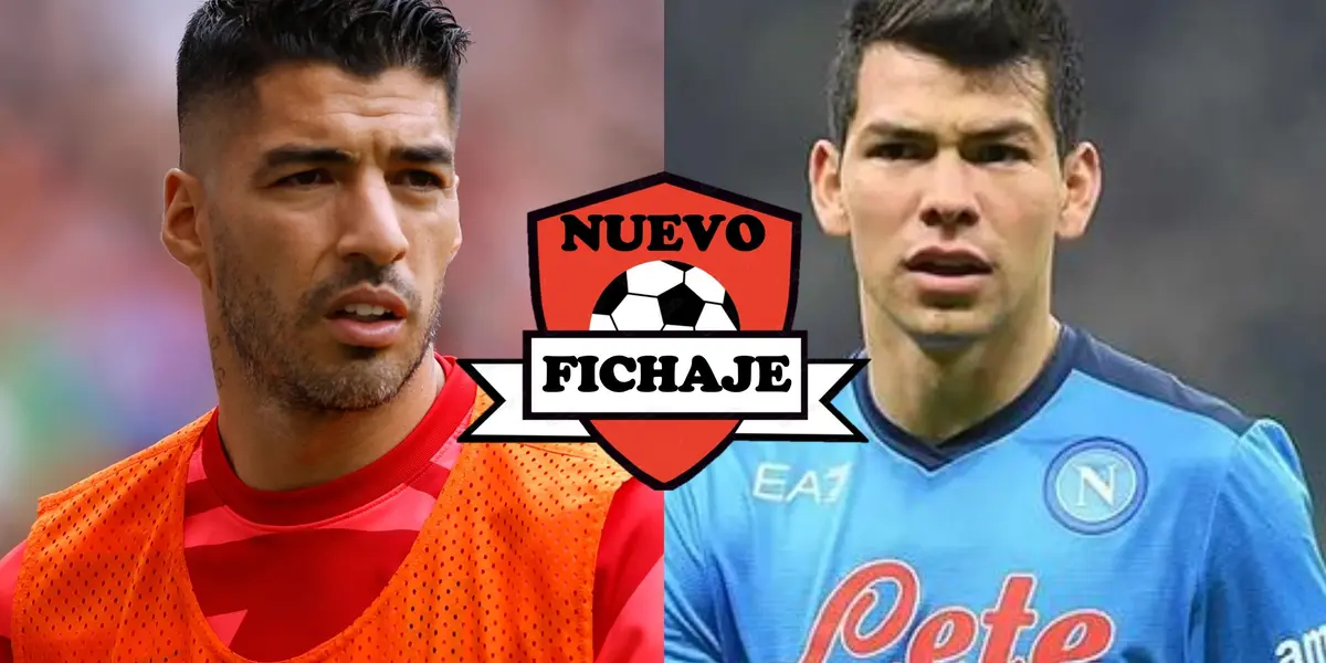 Hirving Lozano y Luis Suárez podrían compartir playera en Europa de manera sorpresiva 