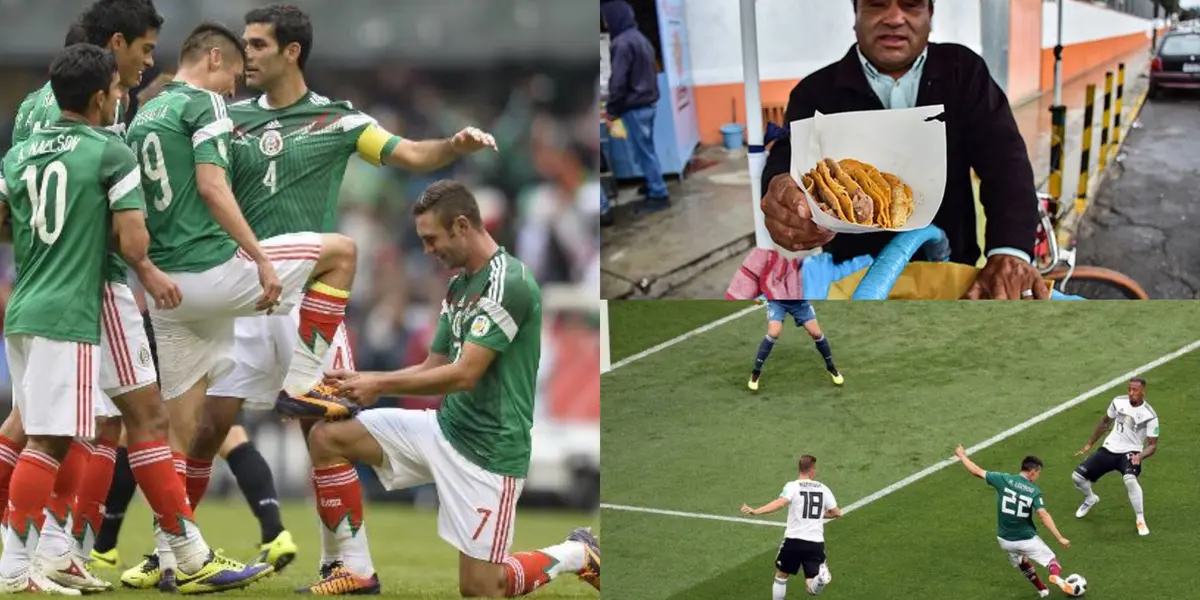 Hizo un gol con el Tri en un Mundial, fue una de las figuras del seleccionado mexicano, ahora se dedica a la venta de uno de los productos más tradicionales de México. 
