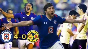 Hizo un gol en el Cruz Azul 4 América 0, así luce ahora Mariano Pavone