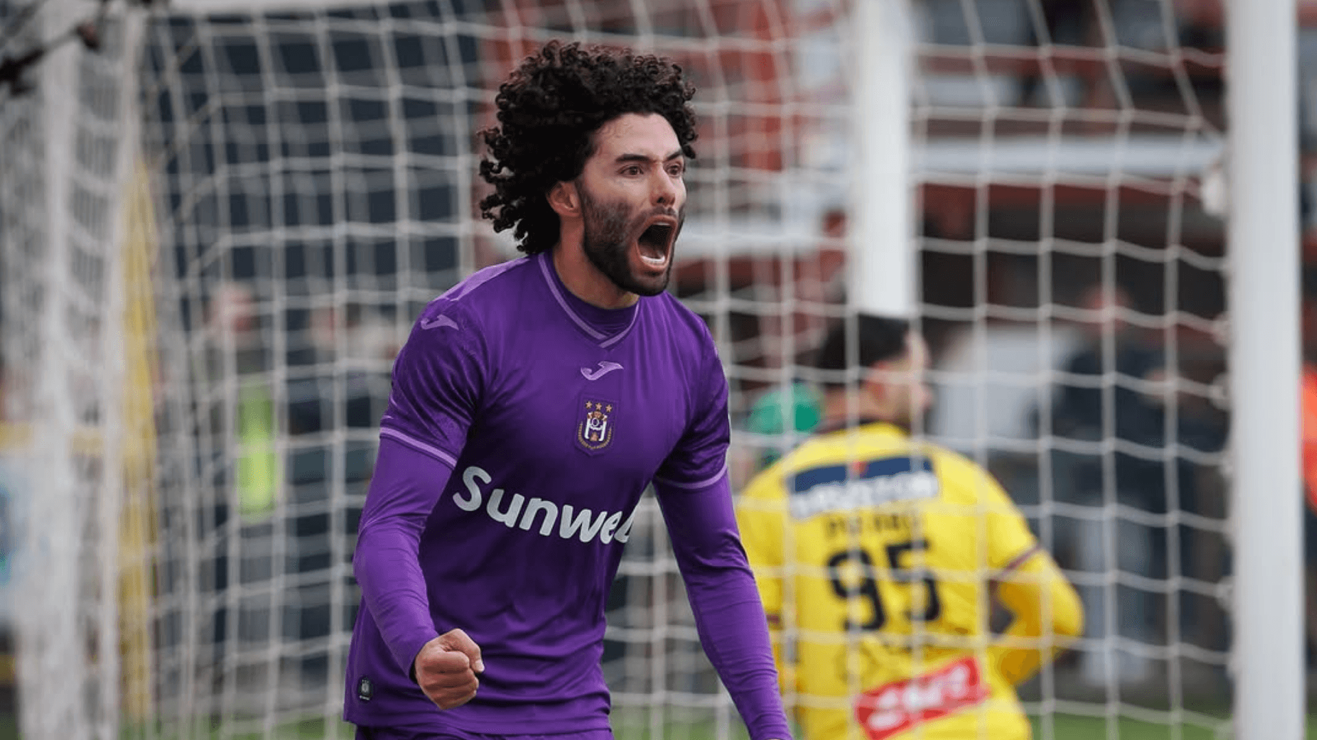 Huerta con el Anderlecht | Foto: @cesarh_33