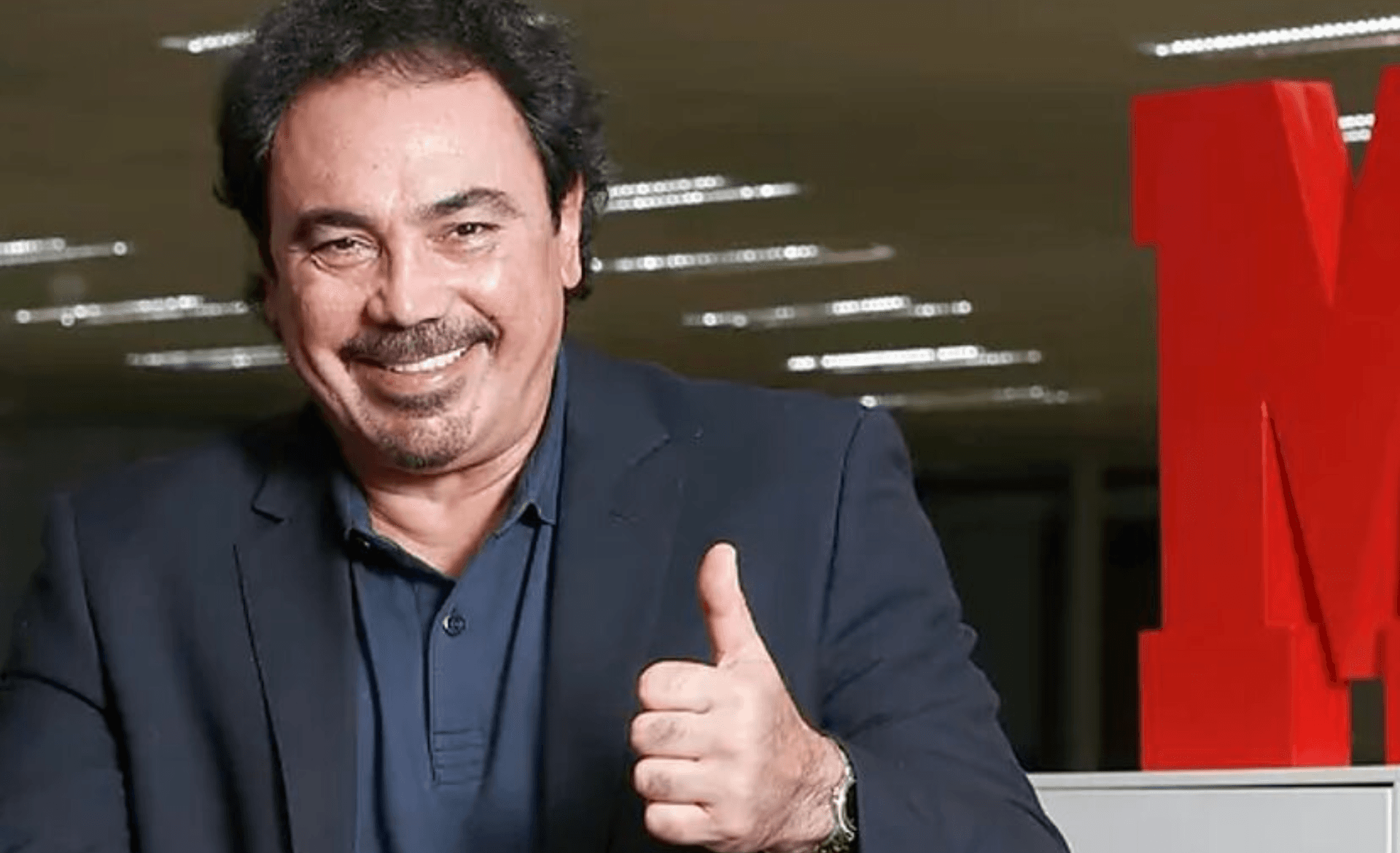 Hugo Sánchez en una entrevista en un medio (Fuente: Marca)