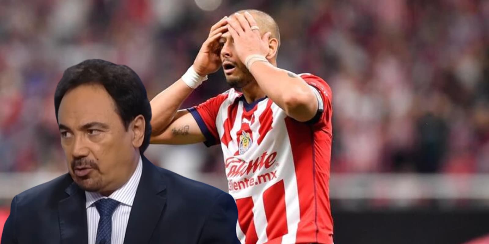 Hugo Sánchez junto a Javier Hernández / FOTO YouTube