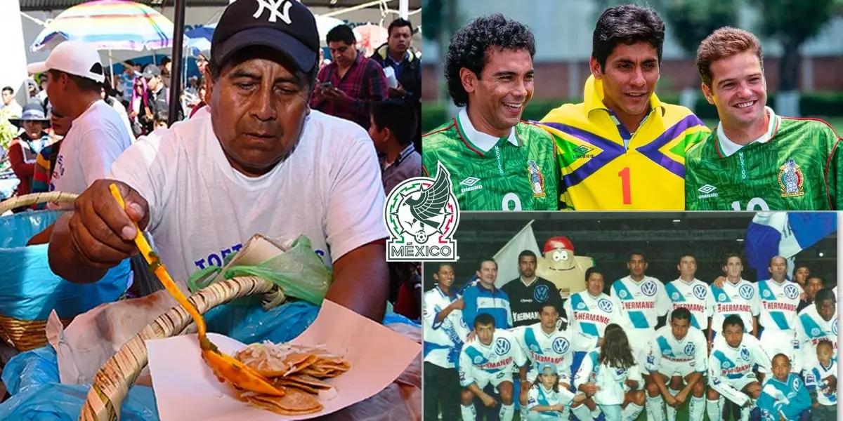 Hugo Sánchez le heredó el 10 del Tri pero fracasó en el Club Puebla, ahora vende tacos.
