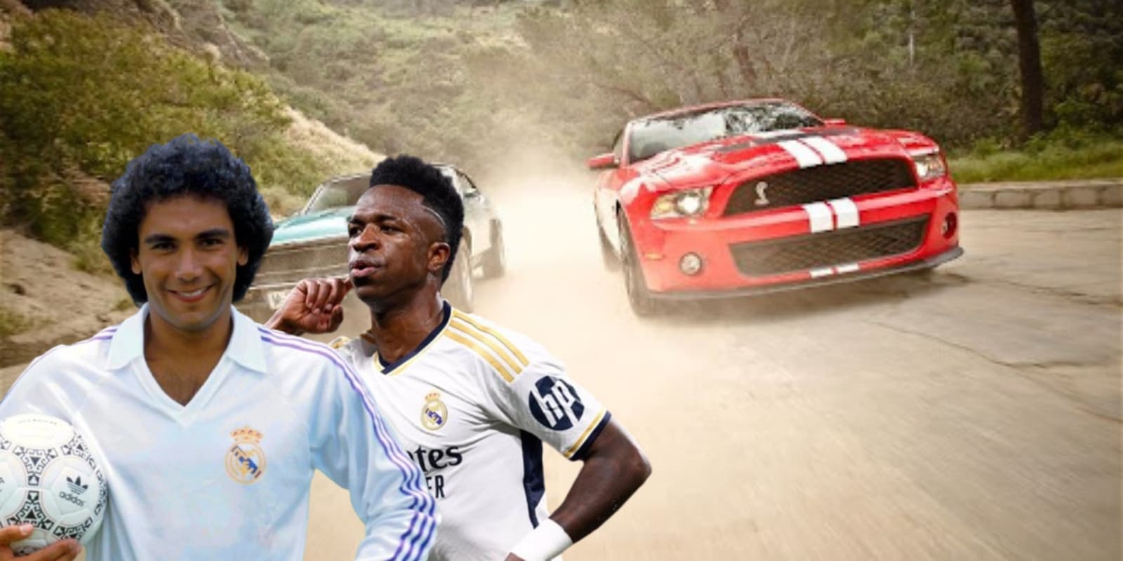 Hugo Sánchez y Vinícius Júnior / FOTO AFP7