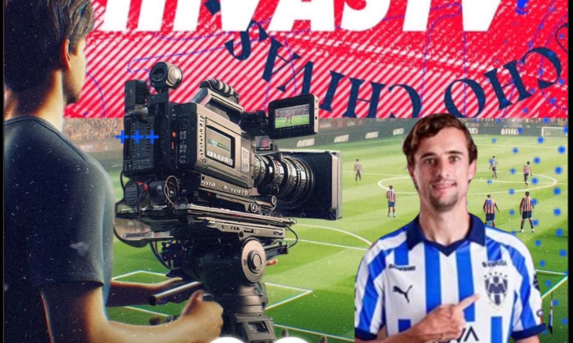 Ilustración de la transmisión del partido de las Chivas (Fuente: Chivas TV)