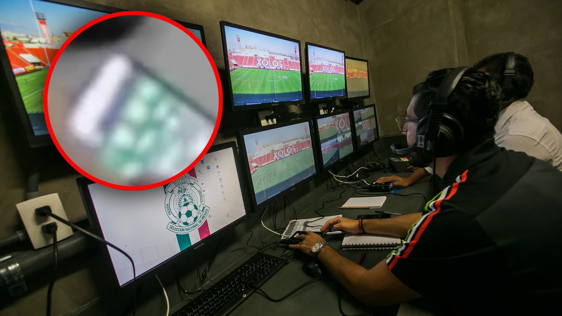 Imágenes del VAR en México (Foto: MEXSPORT)