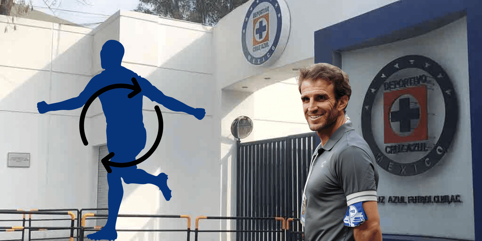 Instalaciones del Cruz Azul por fuera. Foto: Fútbol Total.