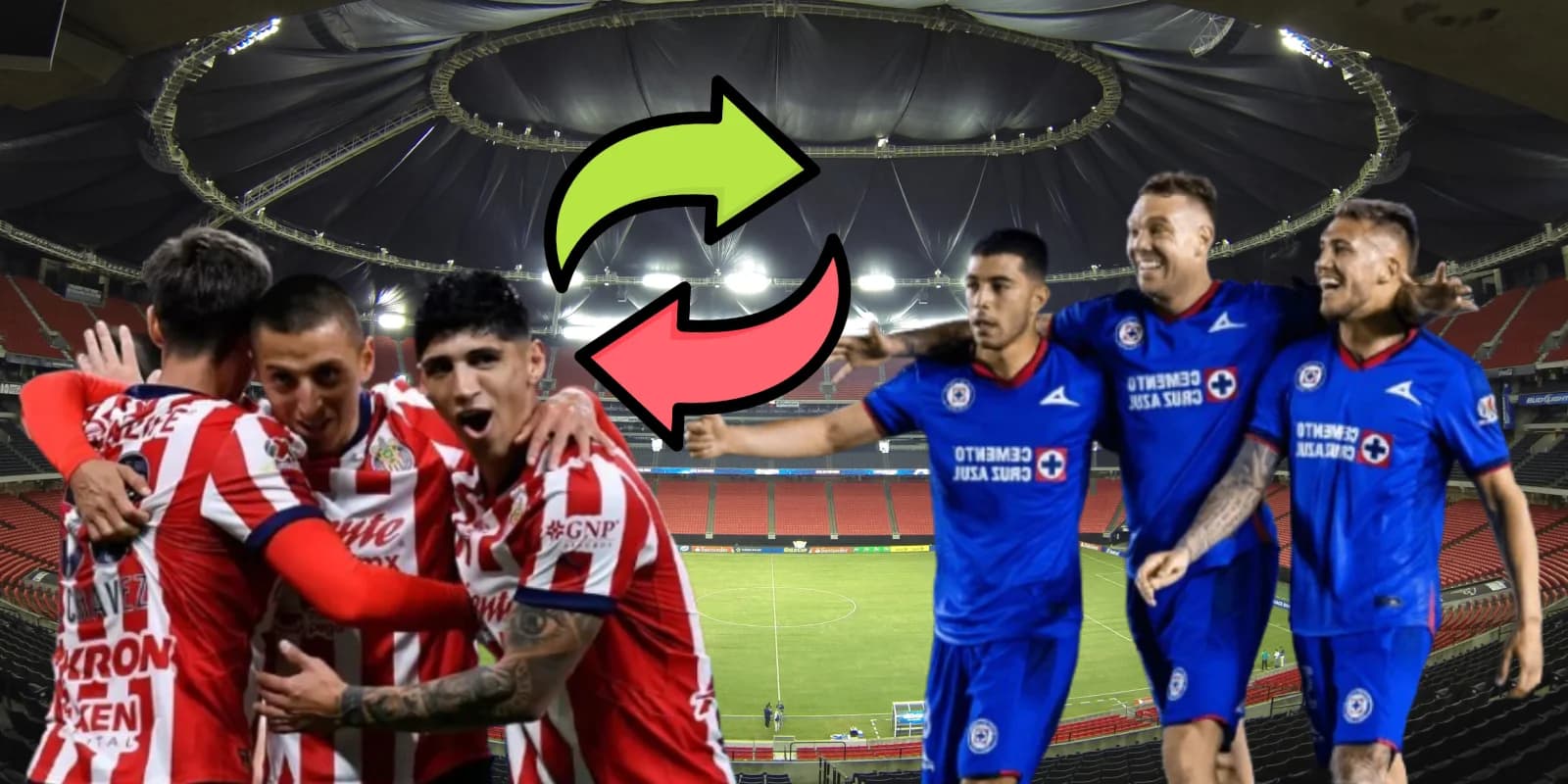 Intercambio en estudio: Chivas y Cruz Azul podrían tener un posible movimiento para reforzar sus planteles