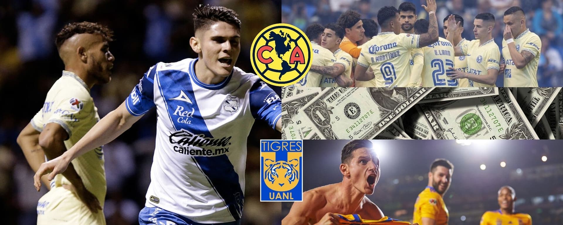 Israel Reyes la rompe y Tigres pelea con América a billetazos para ganárselo al América.