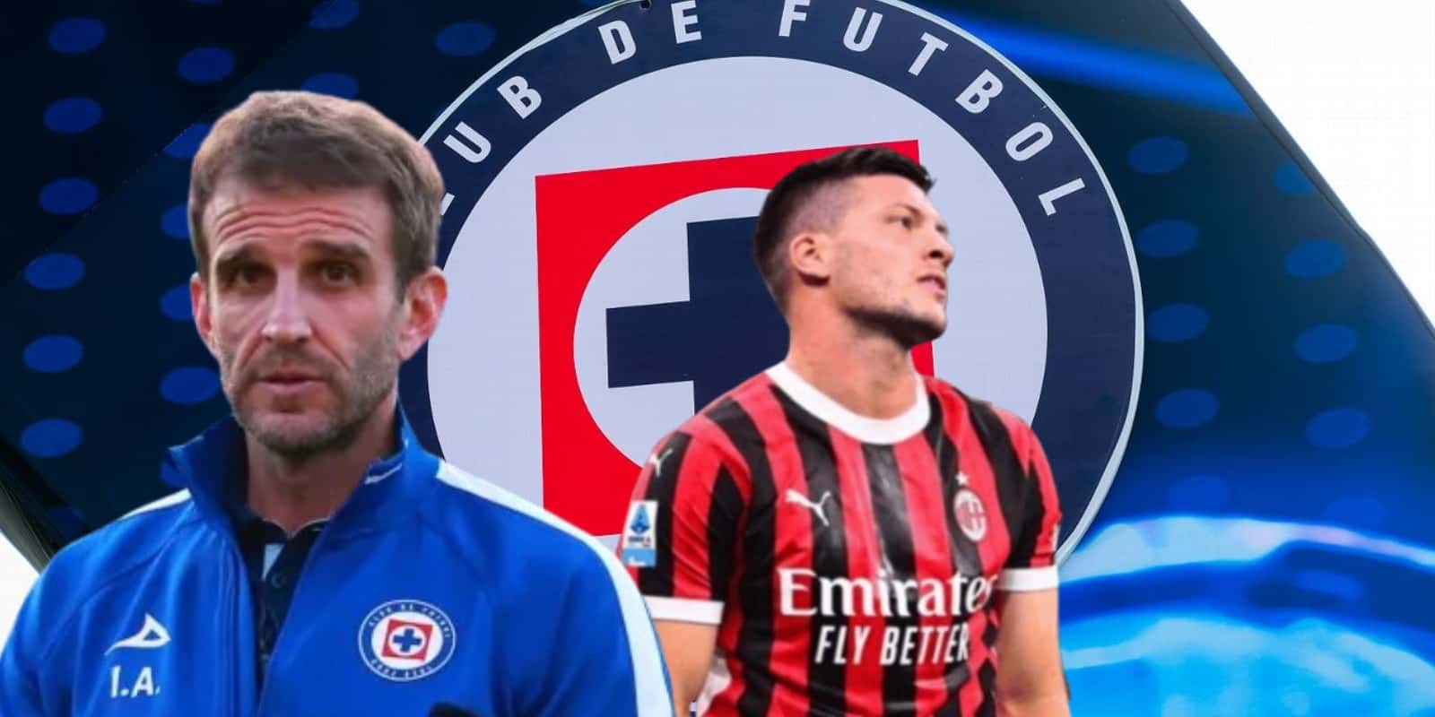 Iván Alonso junto a Luka Jovic / FOTO BOLAVIP