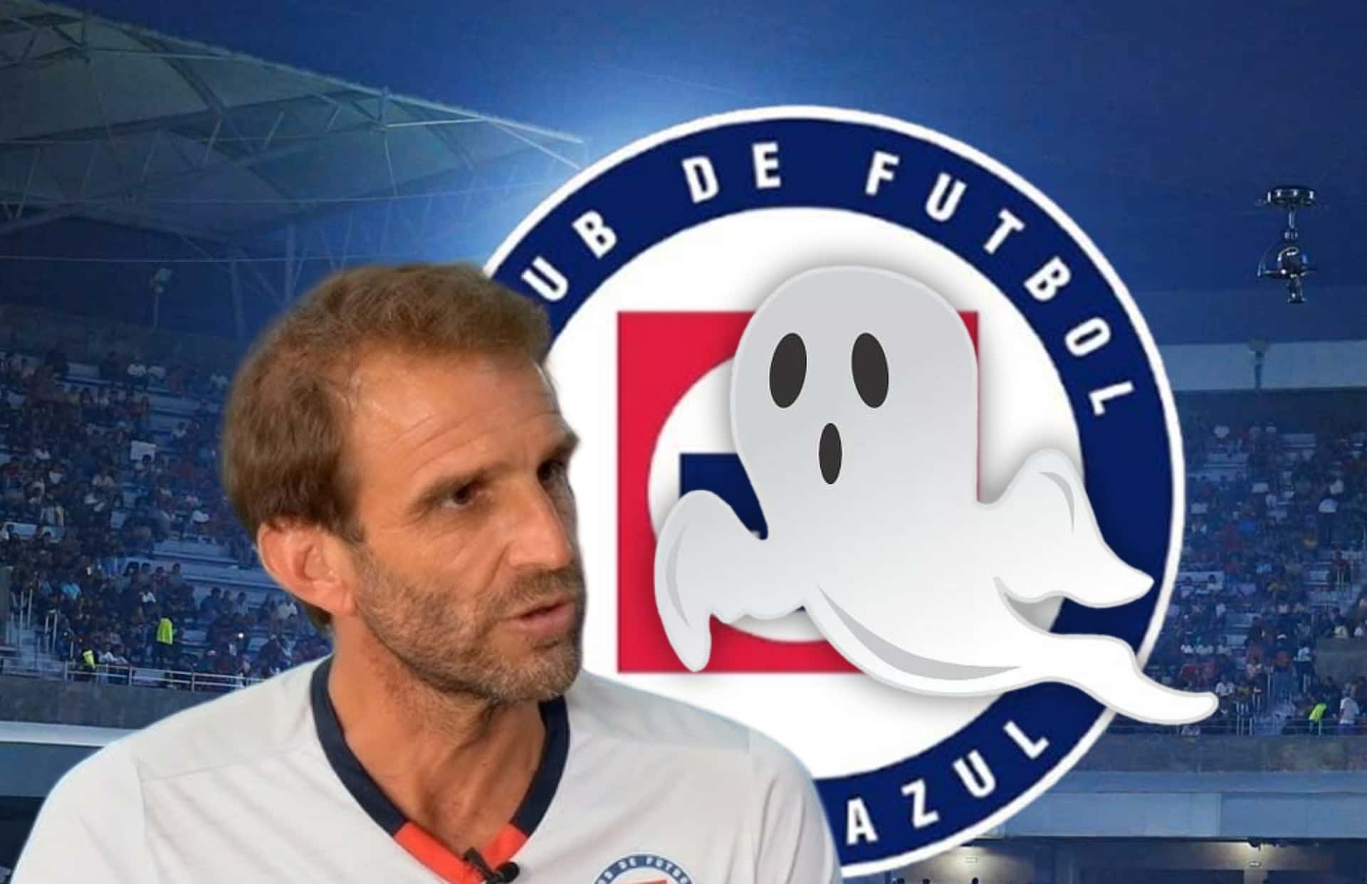 Iván Alonso y fantasma animado/Foto Fútbol Total.