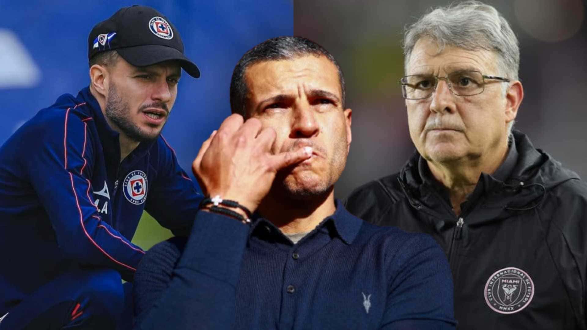 Jaime Lozzano, Martín Anselmi y Gerardo Martino