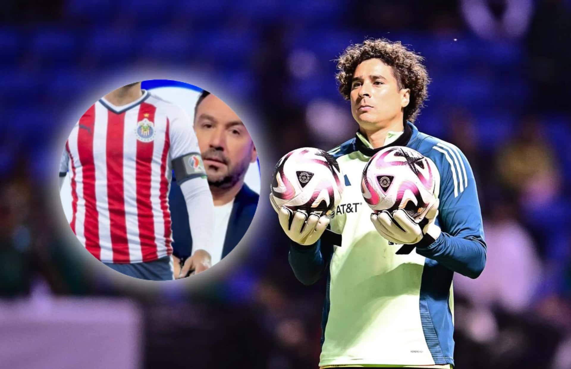 Jair Pereira, ex capitán del Guadalajara, saltó en vivo en contra de Fernando Cevallos al defender a Guillermo Ochoa/ Foto MexSport.