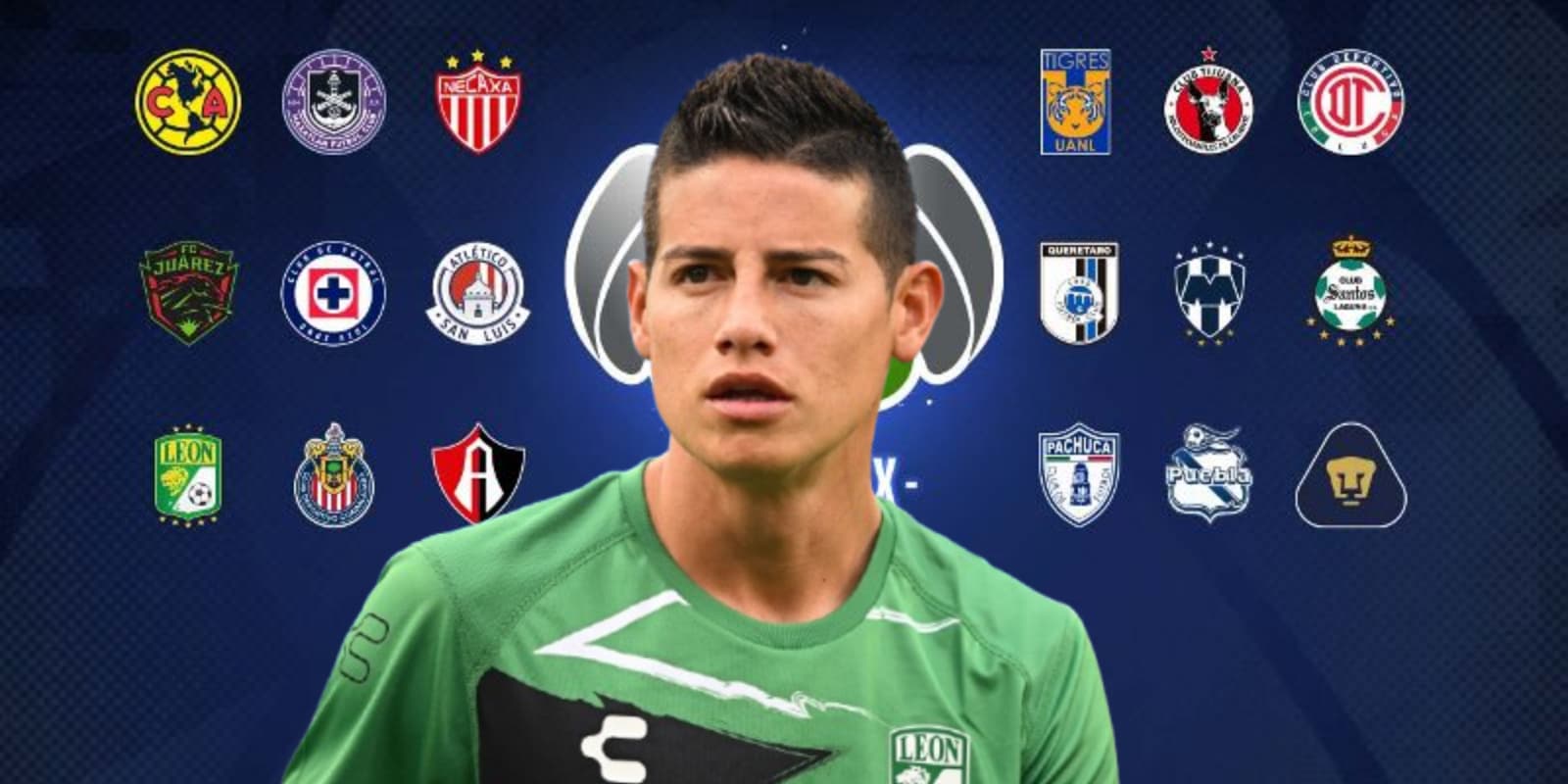 James Rodríguez junto a clubes de la Liga MX / FOTO GETTY IMAGES
