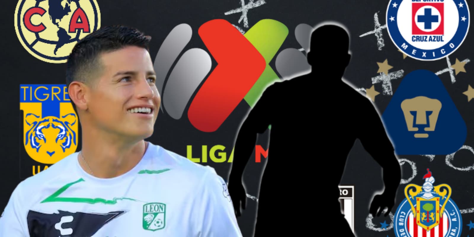 James Rodríguez junto a futbolista mexicano / FOTO AS