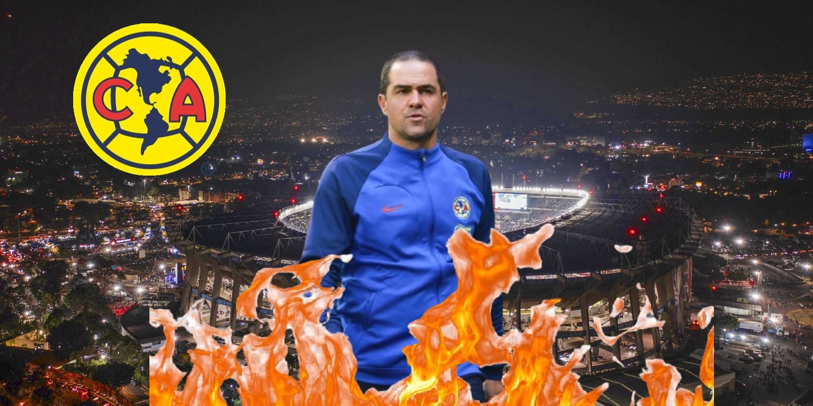 Jardine en el Azteca.