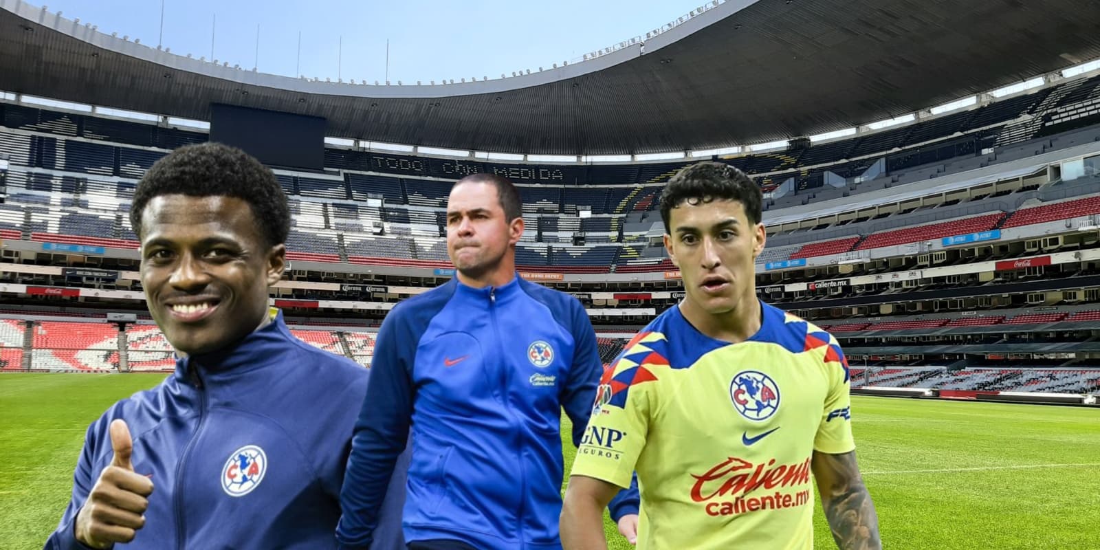 Jardine, Javairo y Zendejas en el Azteca