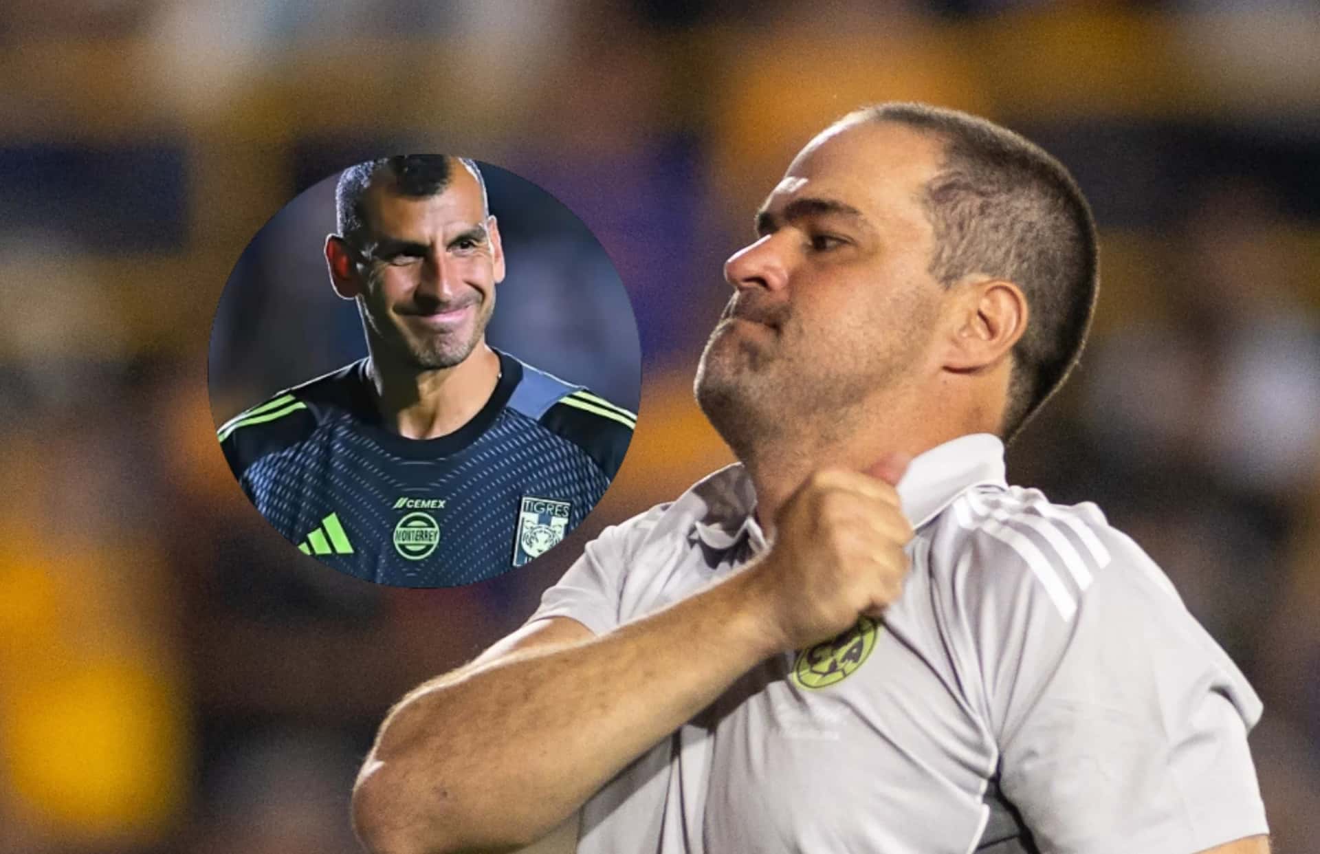 Jardine 'refuerza' al América para el duelo amistoso con el joven portero formado bajo la tutela de Nahuel/Foto MexSport.